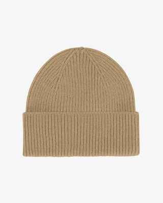 Merino Wool Beanie - Desert Khaki