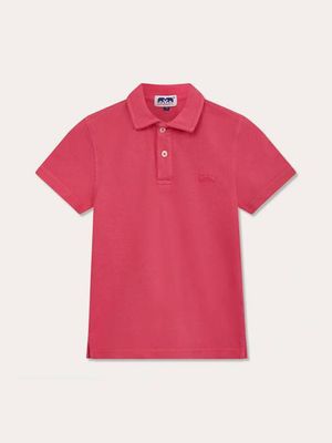 Kids Ruby Red Pensacola Polo Shirt