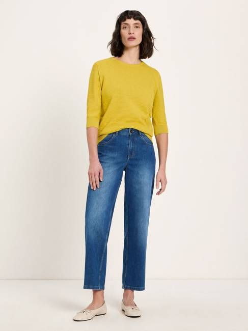 short-sleeved sweater (GOTS)