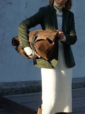 Adèle Suede Weekend Bag