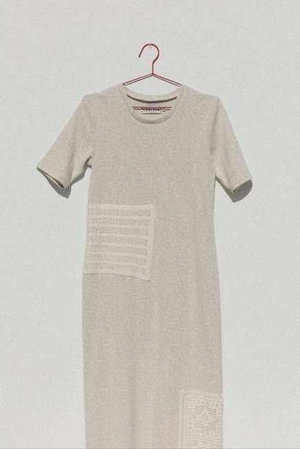 Doily T-Shirt Dress (Medium)