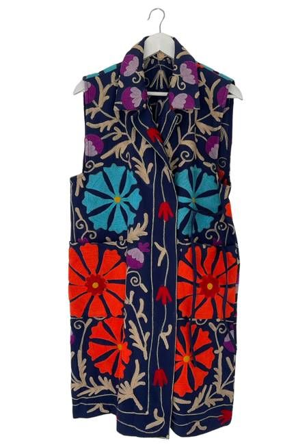 NEW! Suzani Tie-Up Vest No.3