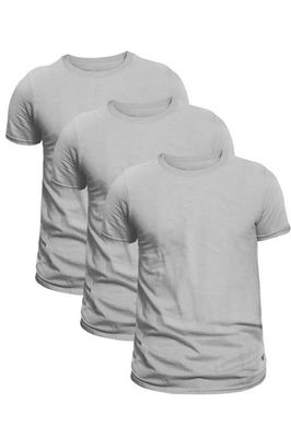 3-Pack Unisex Short Sleeve Gray T-Shirts | Sustainable Everyday Casual Wear
