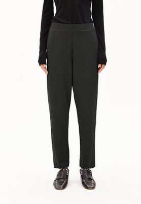 MAGDAALENA JERSEY PANT | steel melange