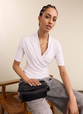 Rosamund Wrap Top