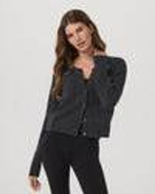 Émilie Cashmere Cardi | Women's Charcoal Heather | Vuori