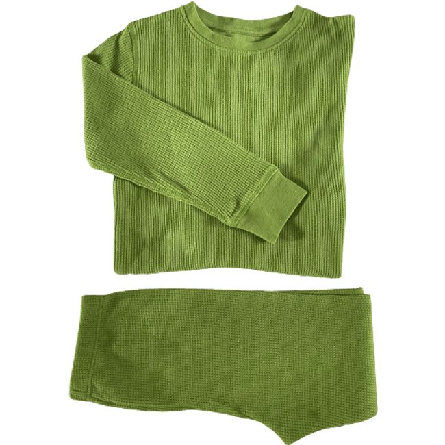 Foliage (Lime) Waffle Cotton Set