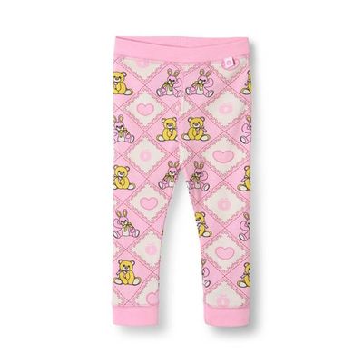 Elstar leggings for baby with teddy bears