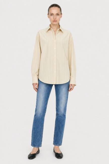 Stripe Poplin Shirt