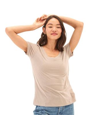 Pattie Triblend V-Neck Tee