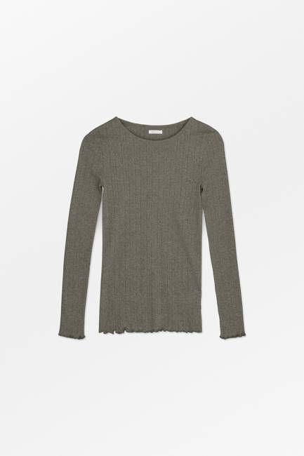 Edie blouse - Brown mélange