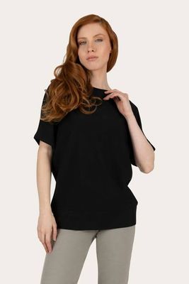 Budhi Short Sleeve Yoga Tee - Onyx Black