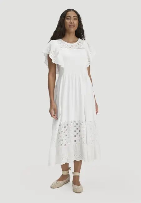 Boho Jersey Midi Dress, Relaxed Style, Made from Pure Organic Cotton