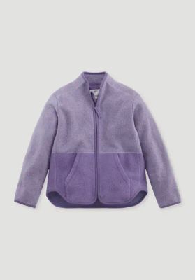 Fleece jacket Regular BETTER RECYCLING made from pure organic cotton