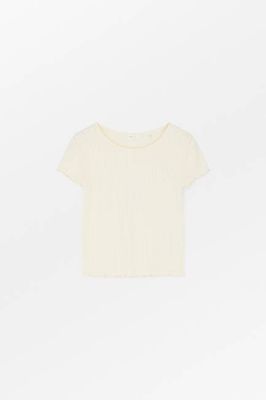Edie cap sleeve tee - Butter