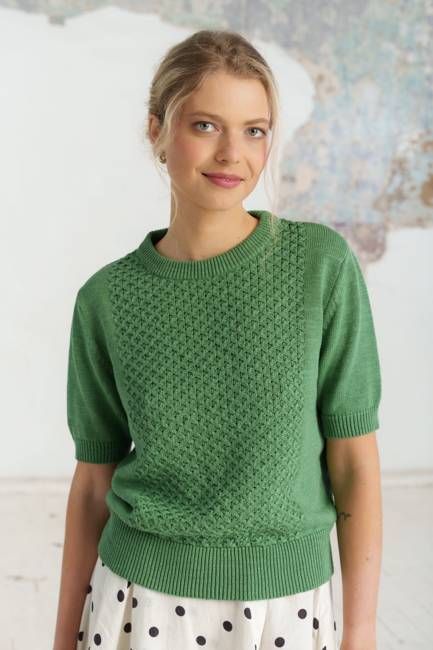 Elaine Top, Short Sleeve