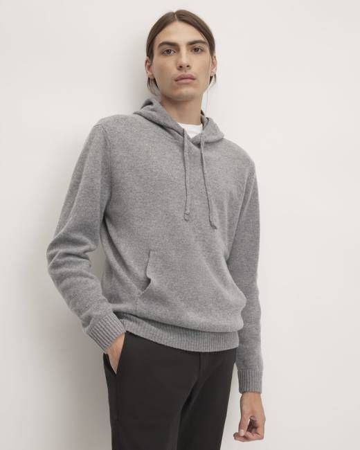 The Felted Merino Hoodie | Grey