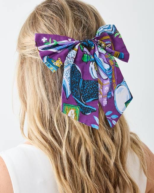 Elphaba's Alchemy - The Preppy Hair Bow - Brewed Blackberry