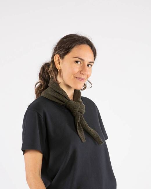 Wool Bandana olive