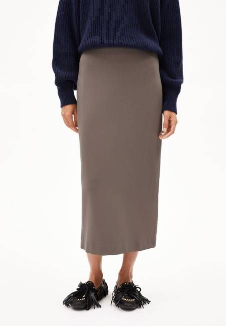 PATINAA SKIRT | walnut cream