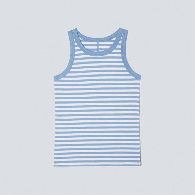 The Tank in Essential Cotton | Spring Lake / Canvas