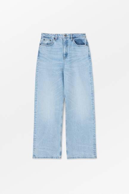 Willow wide jeans - Worn light blue