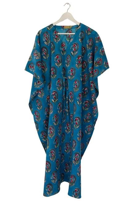 NEW! Block Print Kaftan Long No. 73