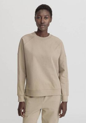 Oversized sweatshirt made from pure organic cotton