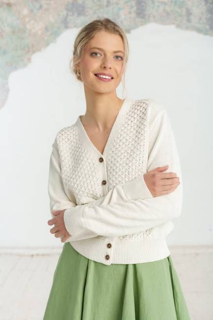 Elaine Cardigan, Long Sleeve