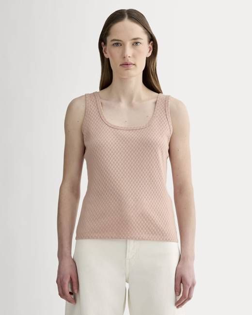 The Pointelle Cami | Rose Smoke