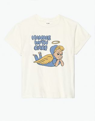 Classic Tee Handle With Care - Vintage White
