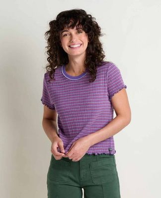 Foothill Pointelle Baby Tee