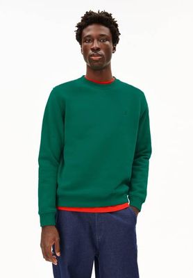 BAARO FLEECE SWEATSHIRT | emerald green
