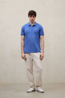 BLUE TEDAN POLO SHIRT