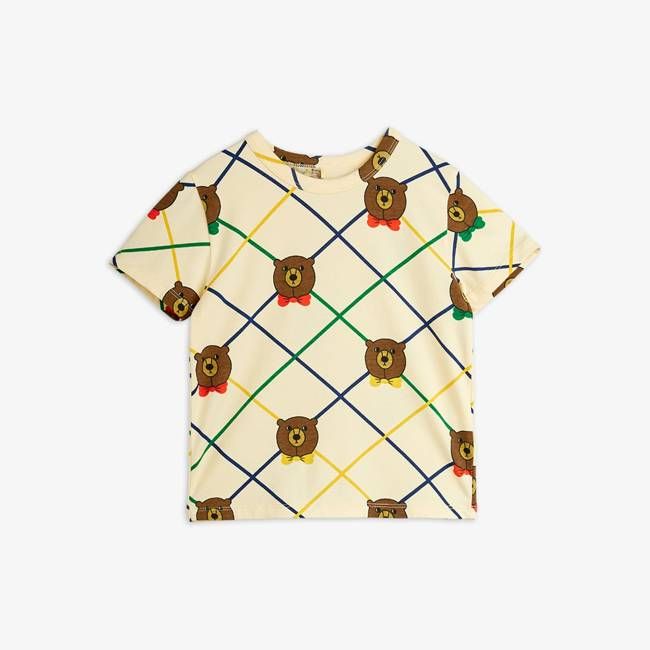 Bear check T-shirt