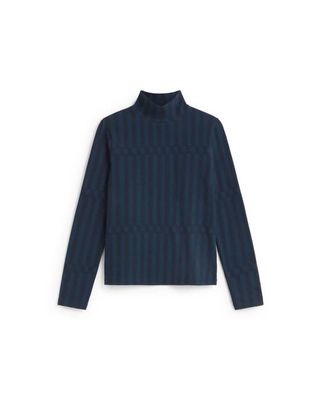 Blue striped Esqué Ellen top