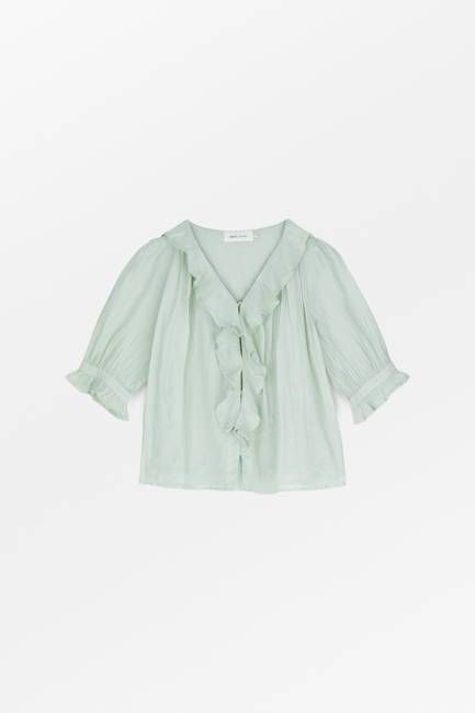 Clea blouse - Light aqua