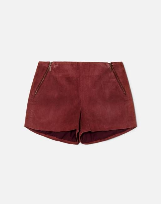 Y2K Suede Hot Short -#1267