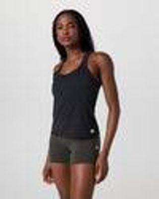 Lux Racerback Tank | Black | Vuori