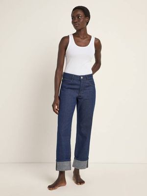 Jeans with turn-up (GOTS)