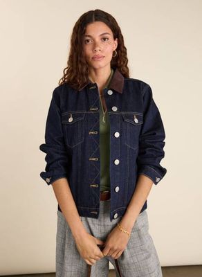 Nalan Organic Cotton Denim Trucker Jacket
