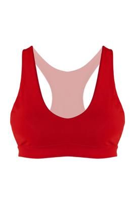 Recycling Bikini-Top Ijoris rot -