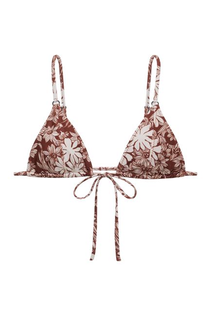 Nico Tie Top in Flora