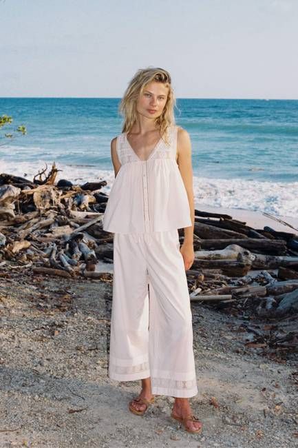 The Seraphine Trouser | Pearl Embroider