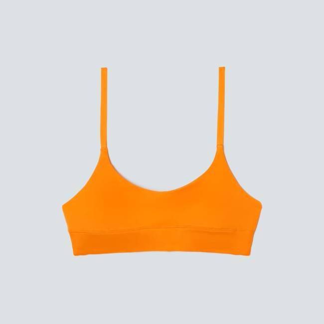 The Scoop-Neck Bikini Top | Turmeric