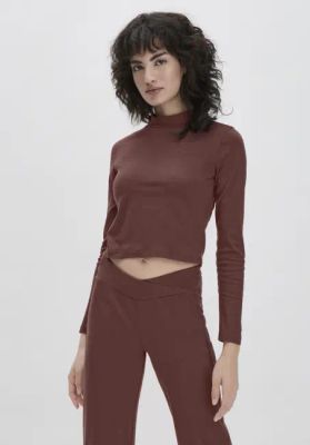 Langarmshirt Fitted ACTIVE LIGHT aus reiner Bio-Baumwolle