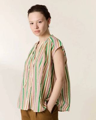 Leon & Harper Coti Gestreifte Bluse