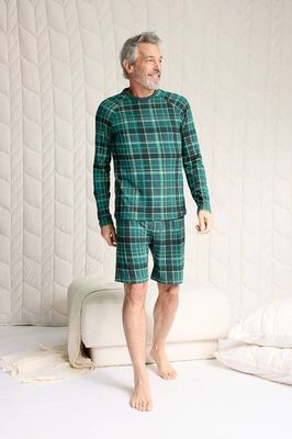 Lounge Set: Long Sleeve Shirt + Lounge Short