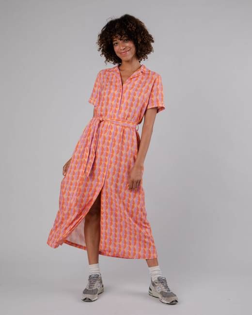 Gummie Long Dress Coral