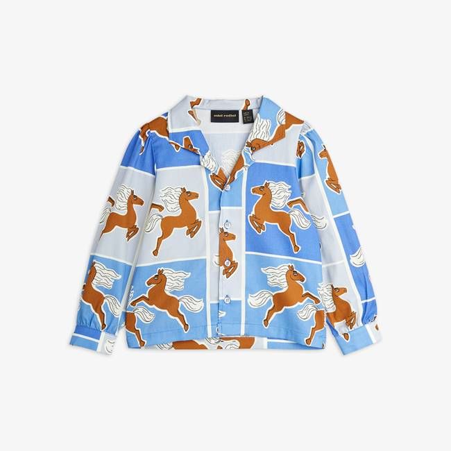 Horses Woven Blouse